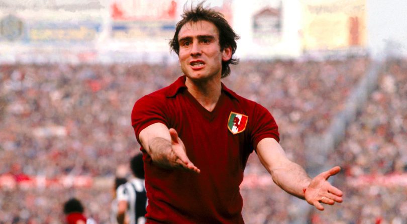Francesco Graziani Che Indossa La Maglia Del Torino . 1975. Unknown 30 Francesco