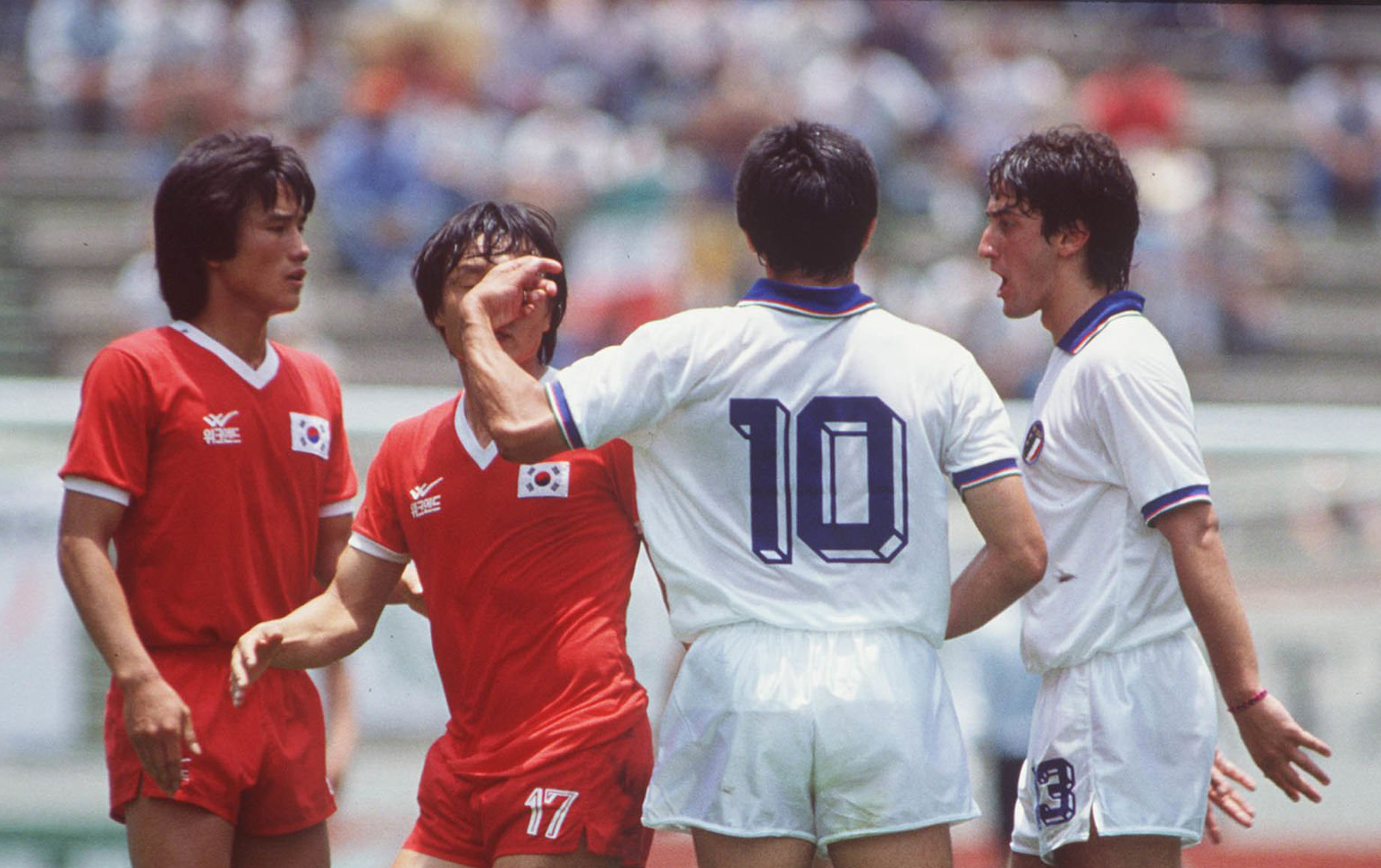 Quebra-pau em 1986 antecipou animosidade entre Itália e Coreia do Sul - Calciopédia